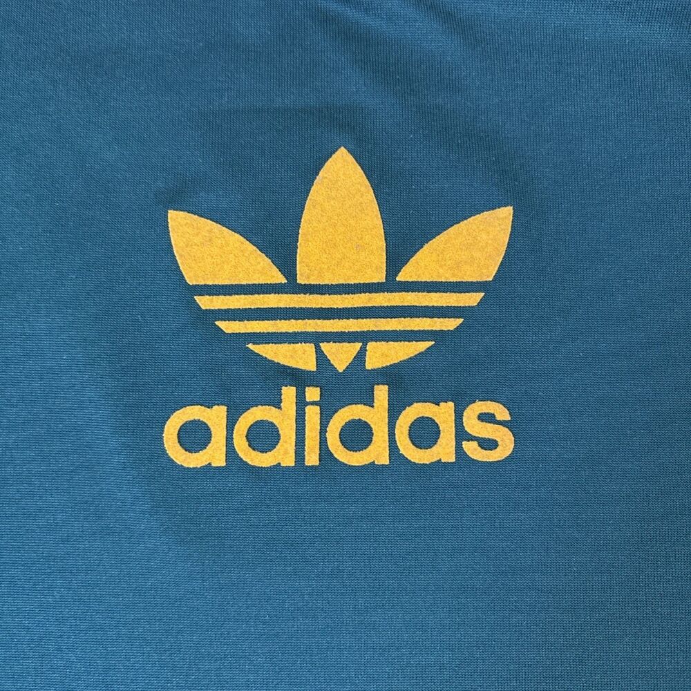Vintage Adidas v Neck Soccer Jersey Blank Mens XXL 2XL Short Sleeve - Picture 6 of 6